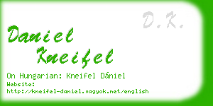 daniel kneifel business card